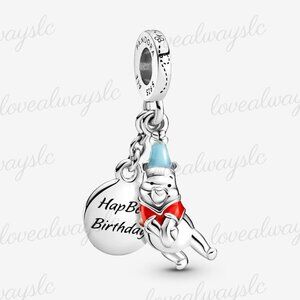 Pandora Disney Winnie the Pooh Birthday Dangle Charm